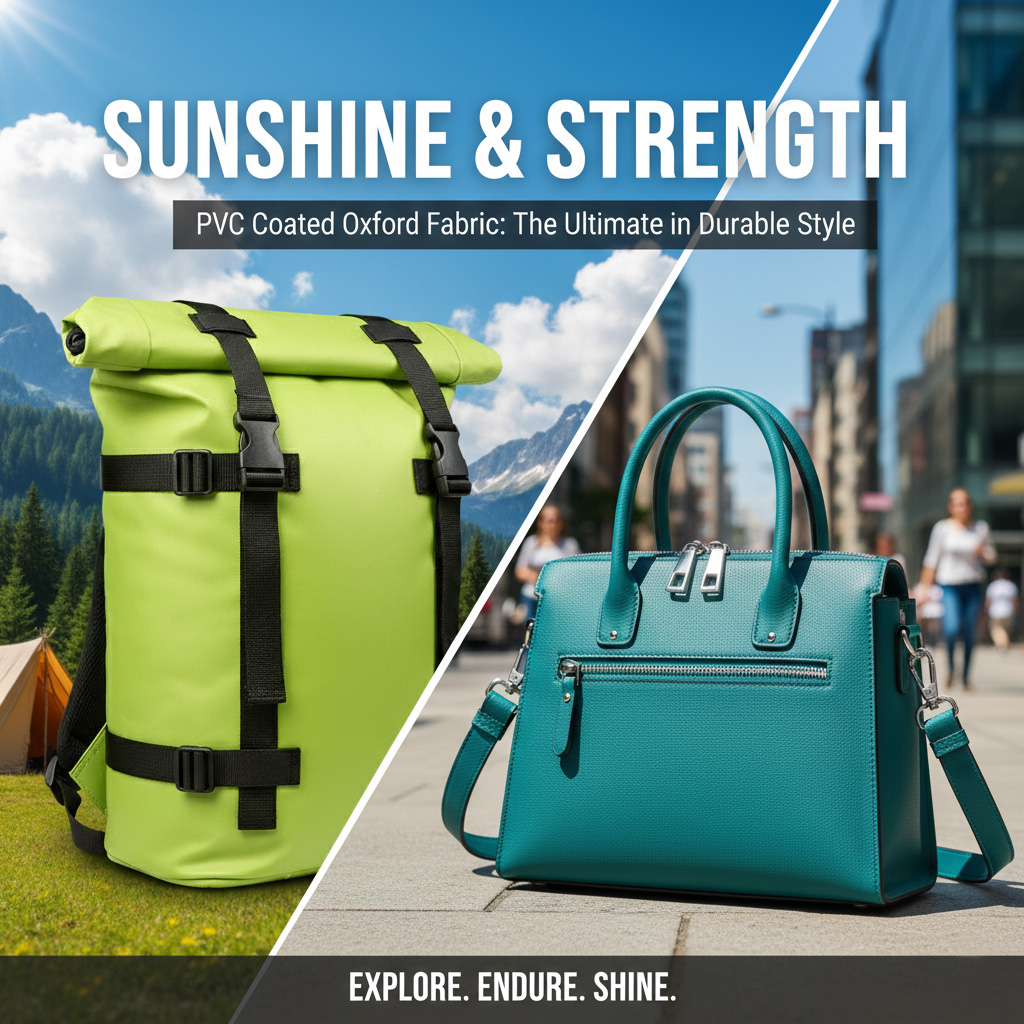 PVC కోటెడ్ ఆక్స్‌ఫర్డ్ ఫ్యాబ్రిక్ అవుట్‌డోర్ గేర్ మరియు ఫ్యాషన్‌కి ఎందుకు అనువైనది