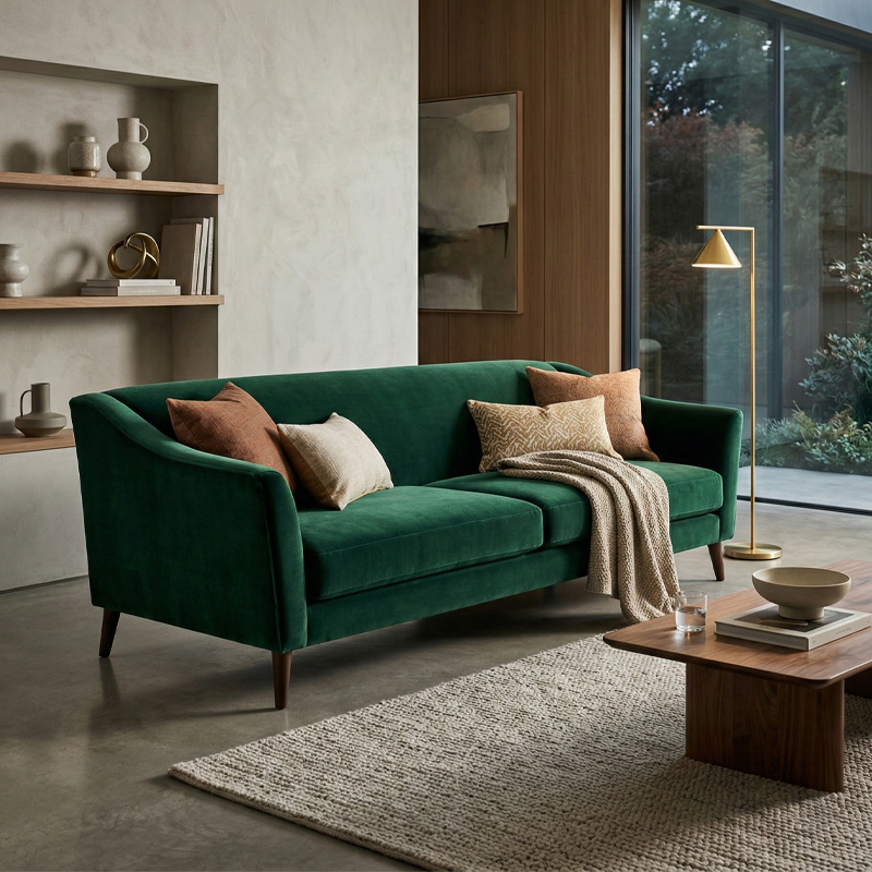 వెల్వెట్ సోఫా ఫ్యాబ్రిక్: నాణ్యత మరియు డిజైన్ కోసం సిఫార్సు చేయబడిన ఎంపిక?