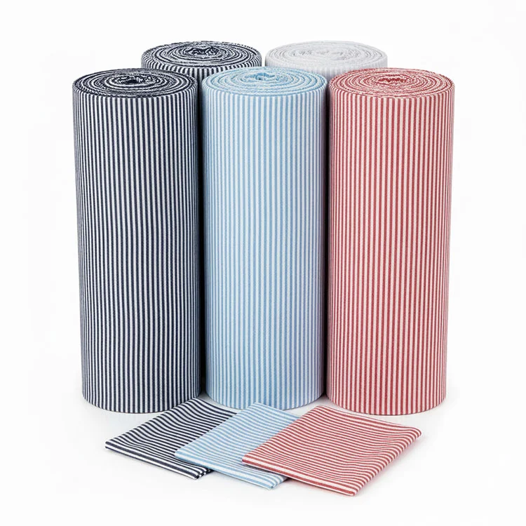 పాలిస్టర్ స్ట్రిప్డ్ ఆక్స్ఫర్డ్ లైనింగ్ పాలిస్టర్ స్ట్రిప్డ్ ఆక్స్ఫర్డ్ లైనింగ్