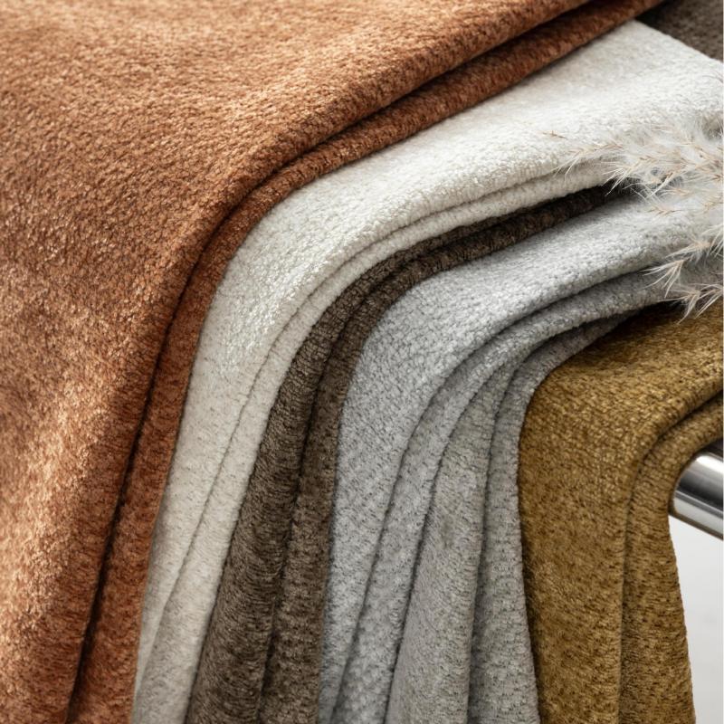 స్నోఫ్లేక్ ఫ్లీస్ చెనిల్లె కర్టెన్ ఫ్యాబ్రిక్